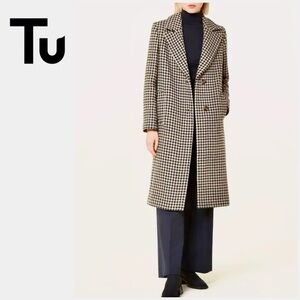 Tu Woman’s Long Houndstooth Blazer, 10